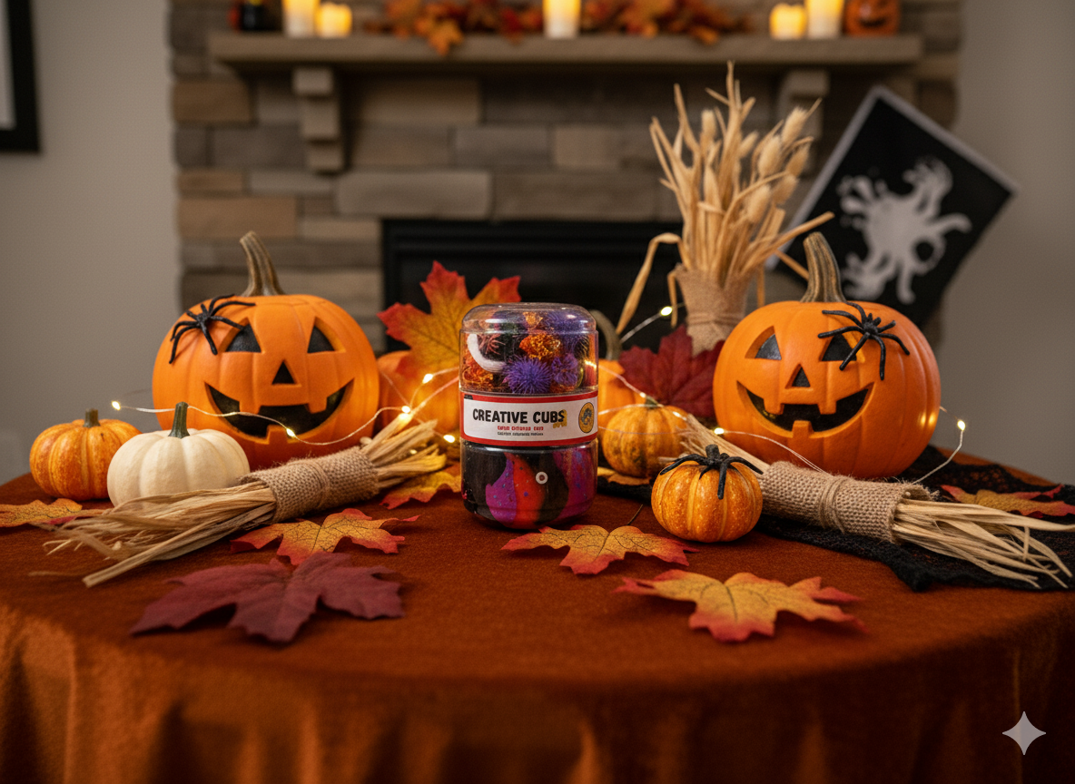 Halloween Boo Jar Playdough