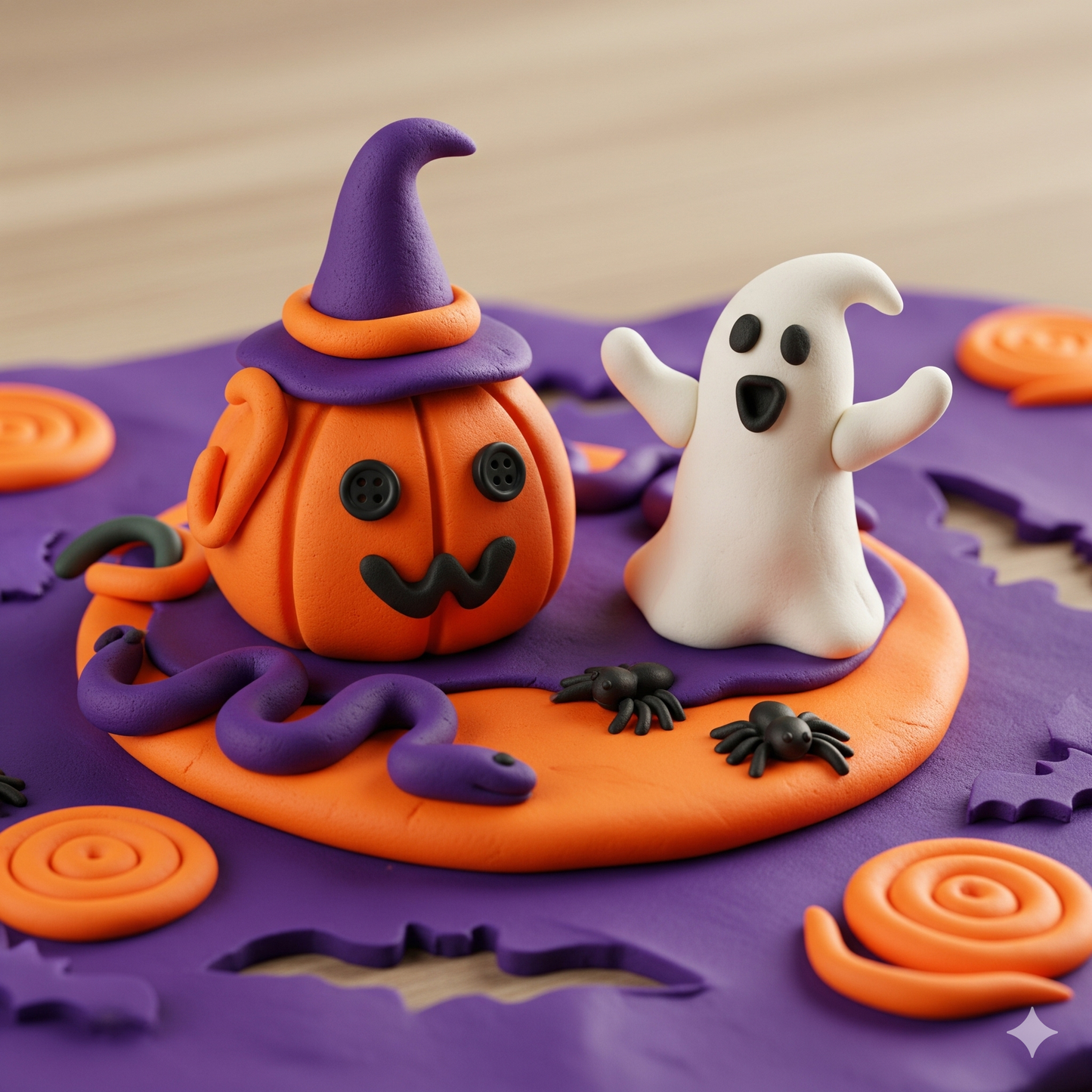 Halloween Boo Jar Playdough