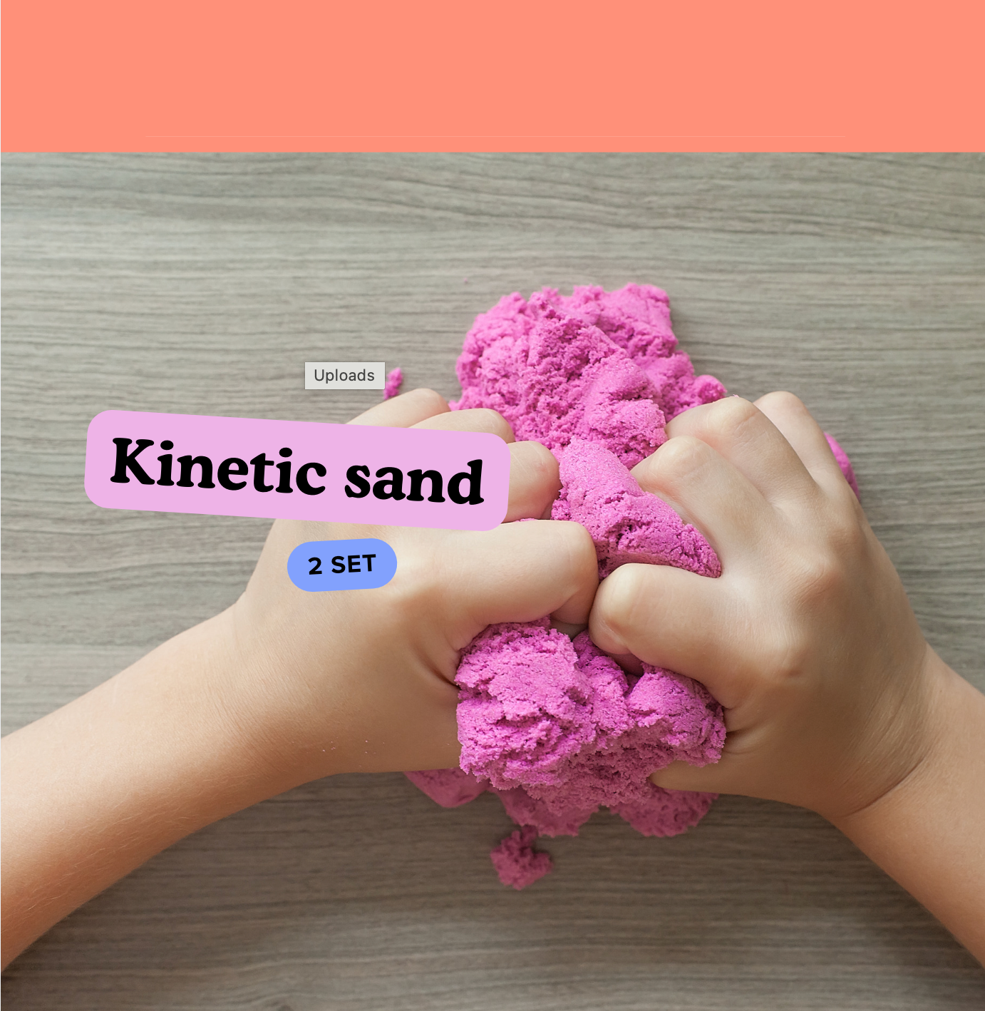 Scoops of Fun: Play Sand & Paint Kit