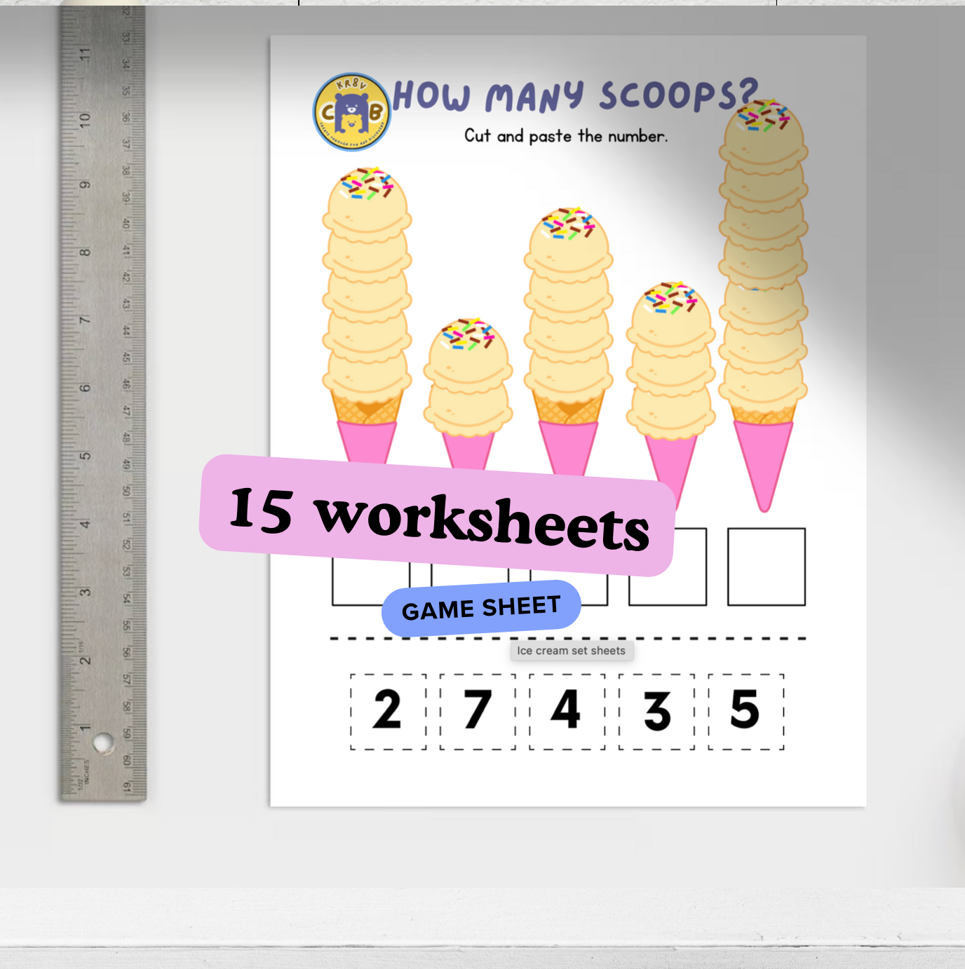Scoops of Fun: Play Sand & Paint Kit