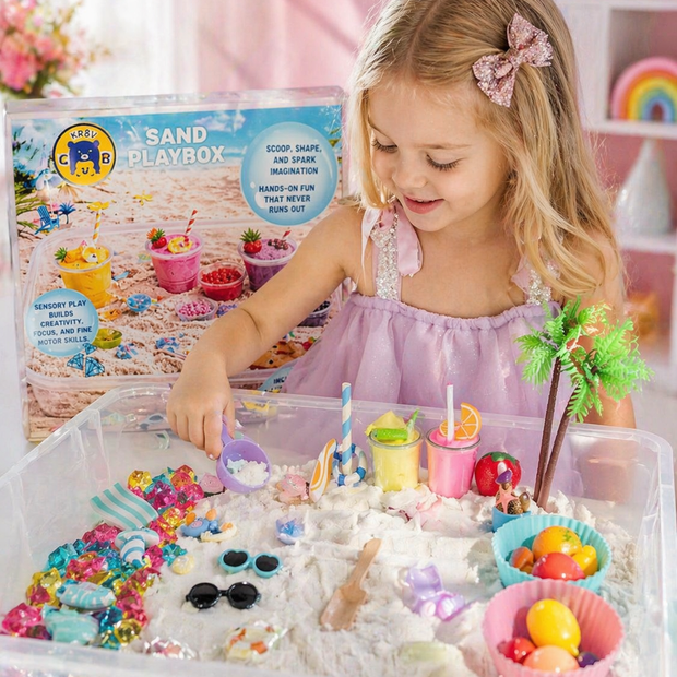 Tropical Smoothie Sand Play Box