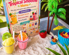 Tropical Smoothie Sand Play Box