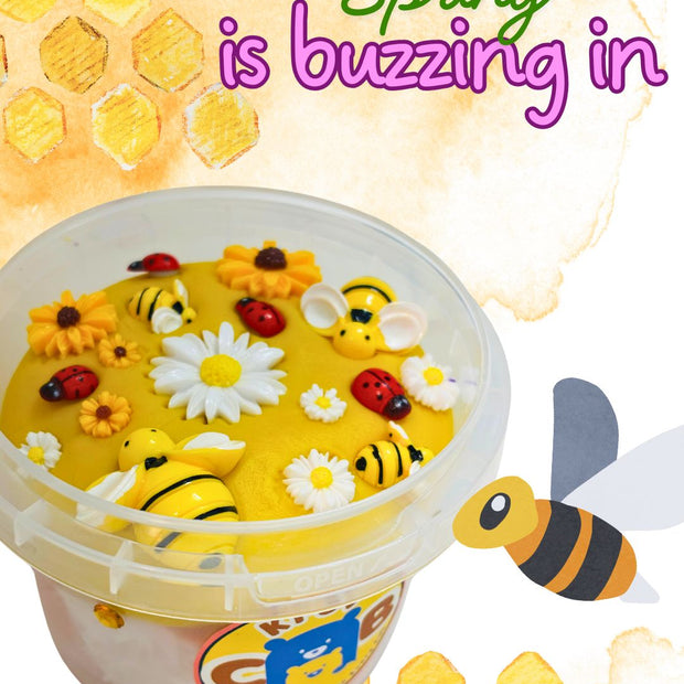 Bumblebee Play Dough Jar