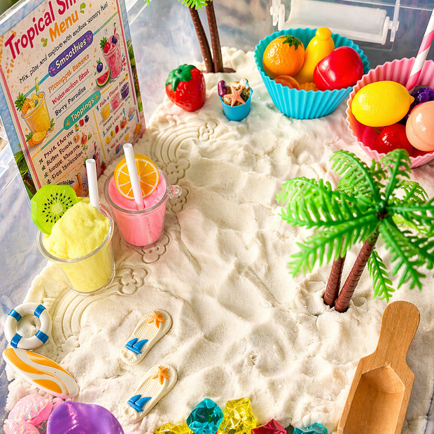 Tropical Smoothie Sand Play Box