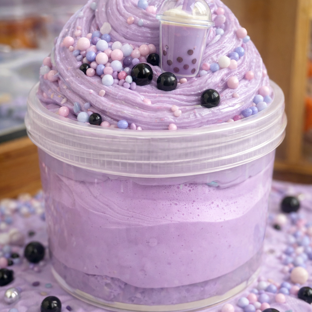 Boba Taro butter Slime