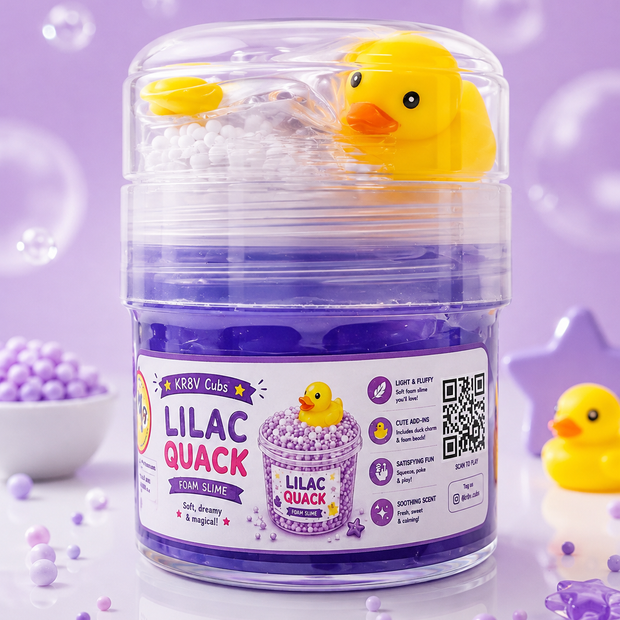 Lilac Quack – Purple Jelly Slime