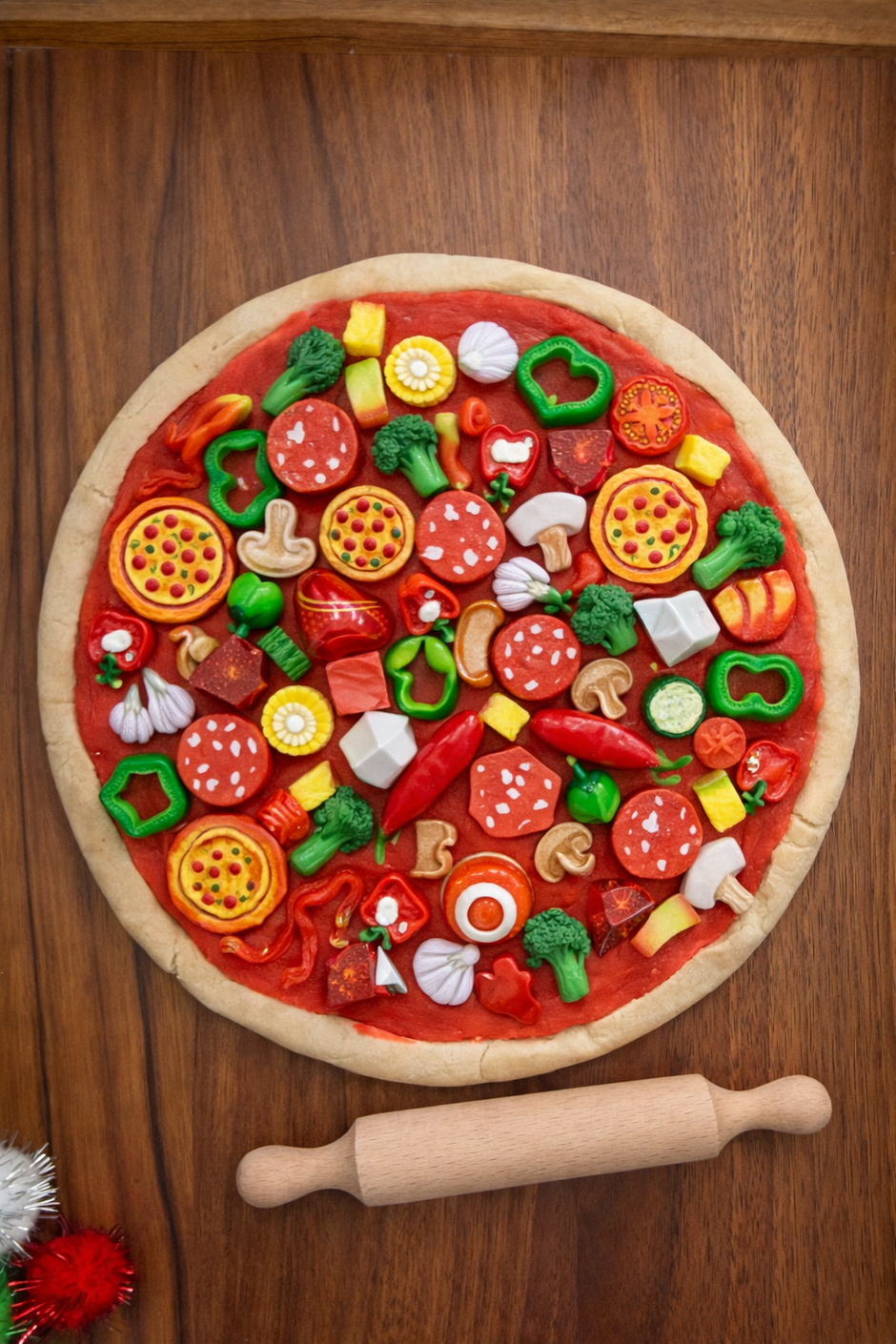 Pizza Playdough Kit – Creative Cubs