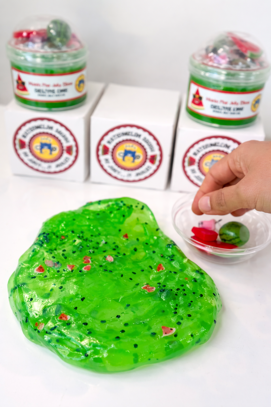Melon Pop Jelly Slime