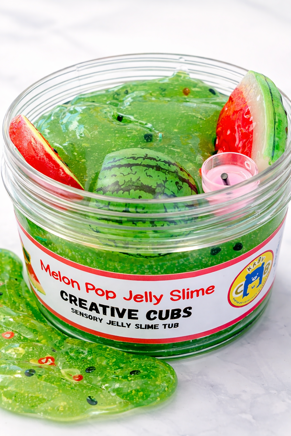 Melon Pop Jelly Slime