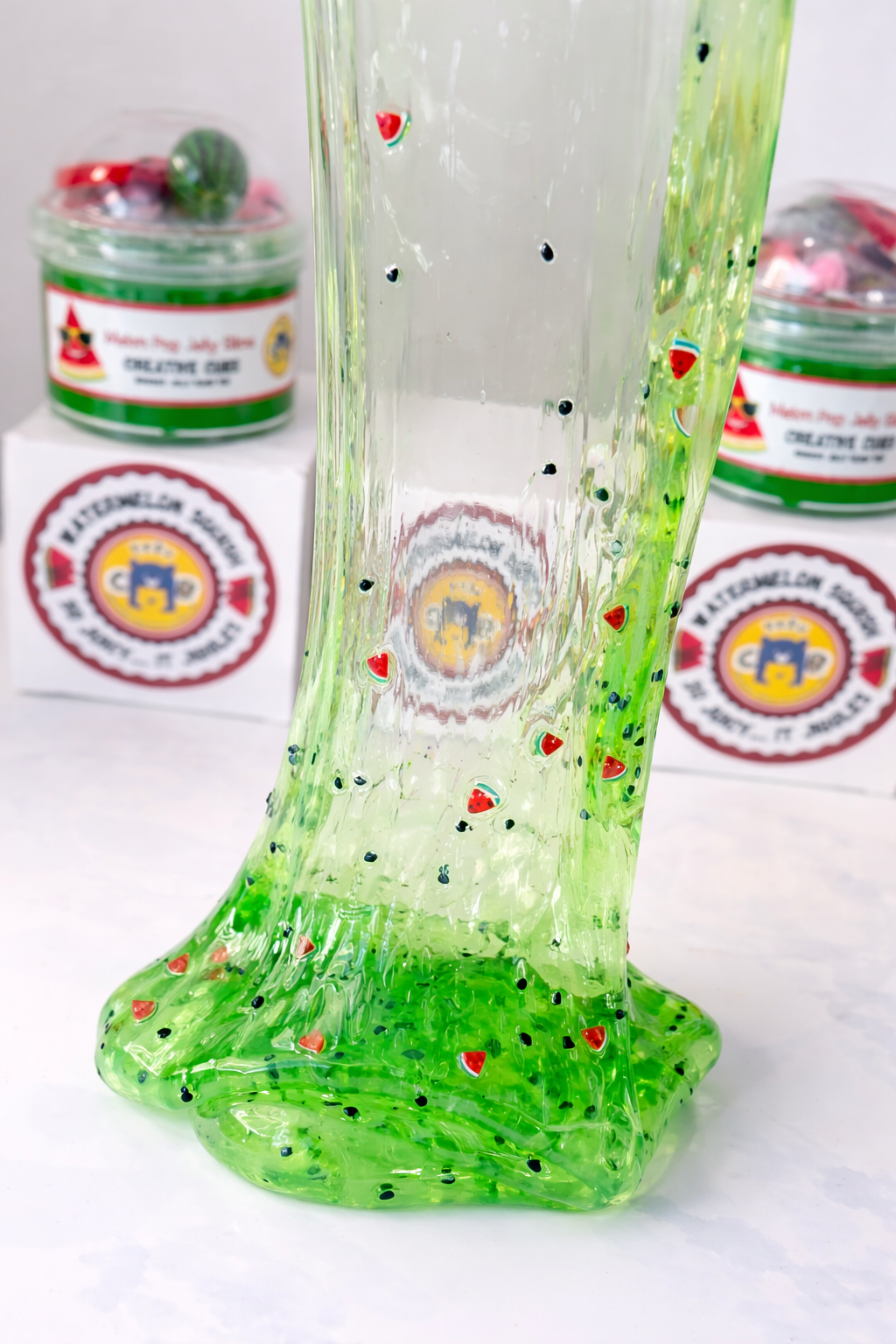 Melon Pop Jelly Slime