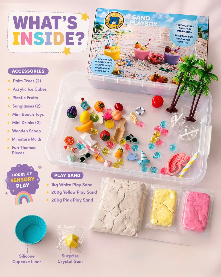 Tropical Smoothie Sand Play Box