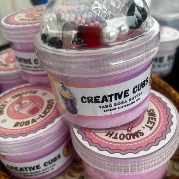 Boba Taro butter Slime