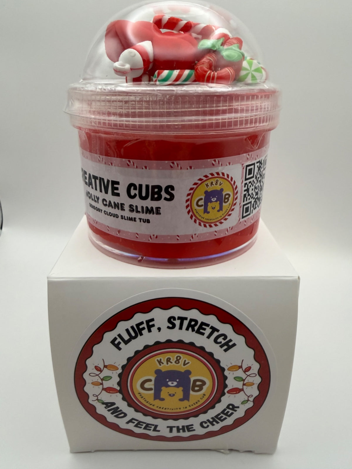 Cloud Slime Candy Cane