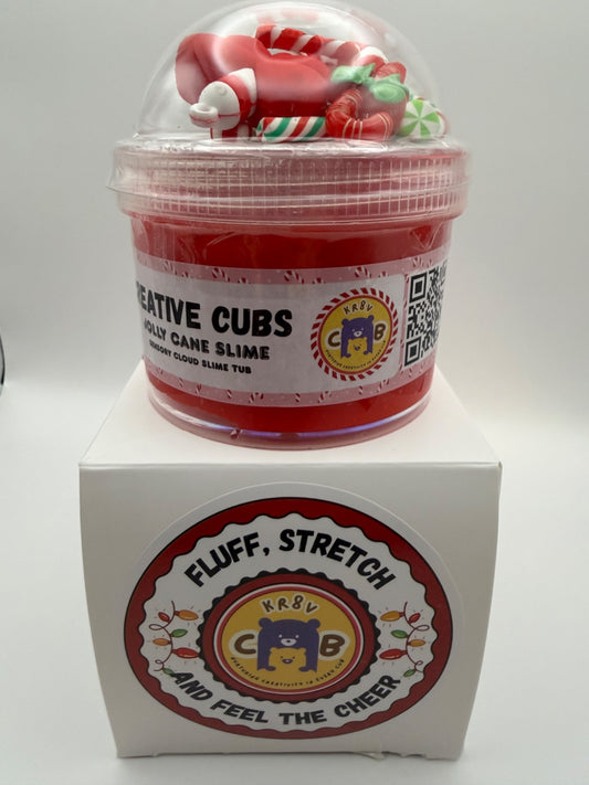 Cloud Slime Candy Cane