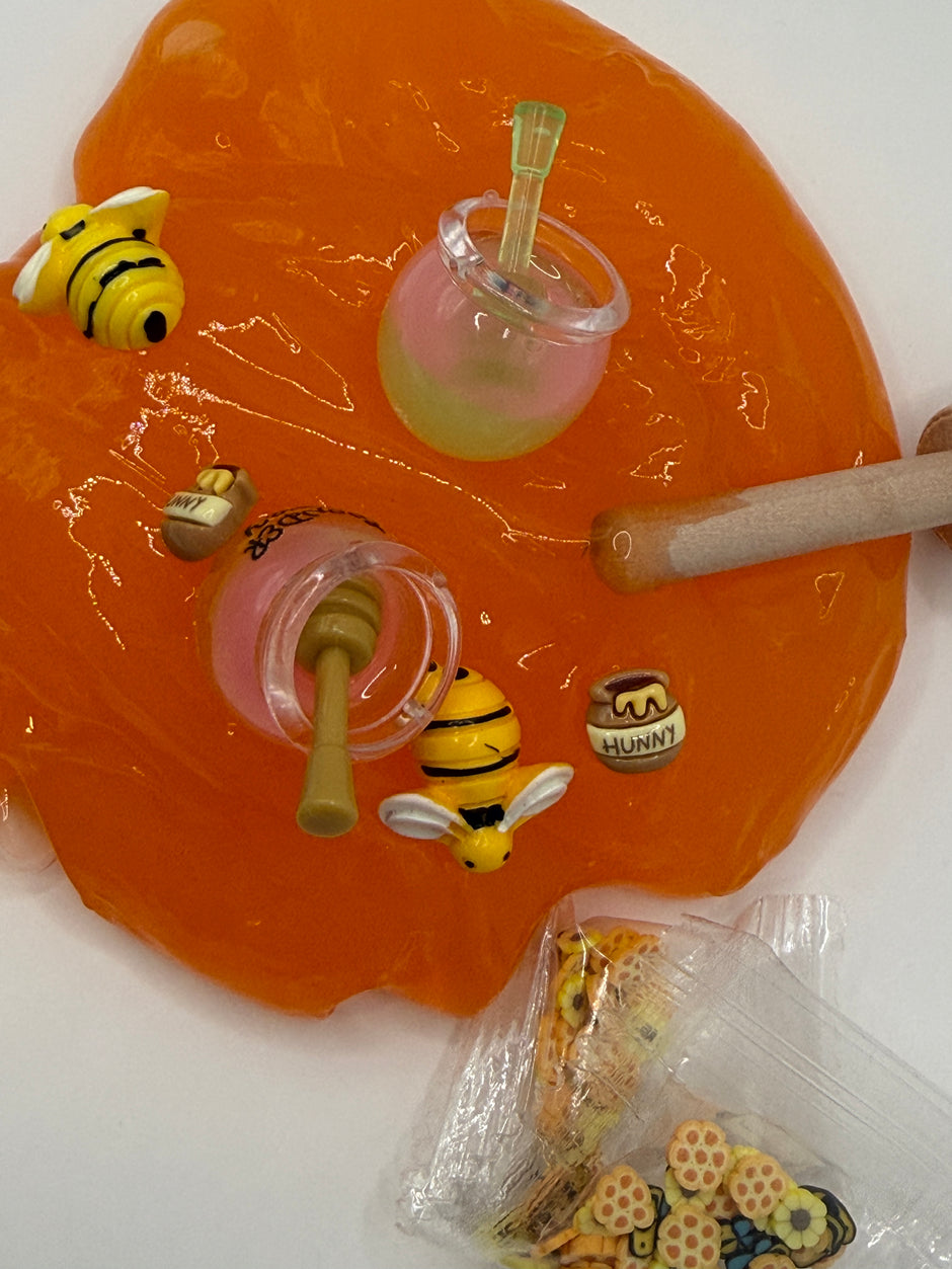 Honey Jelly Slime — Sweet Sensory Play