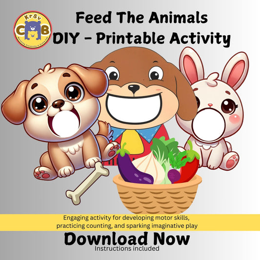 Feed The Animal - Interactive Feeding Game for Toddlers