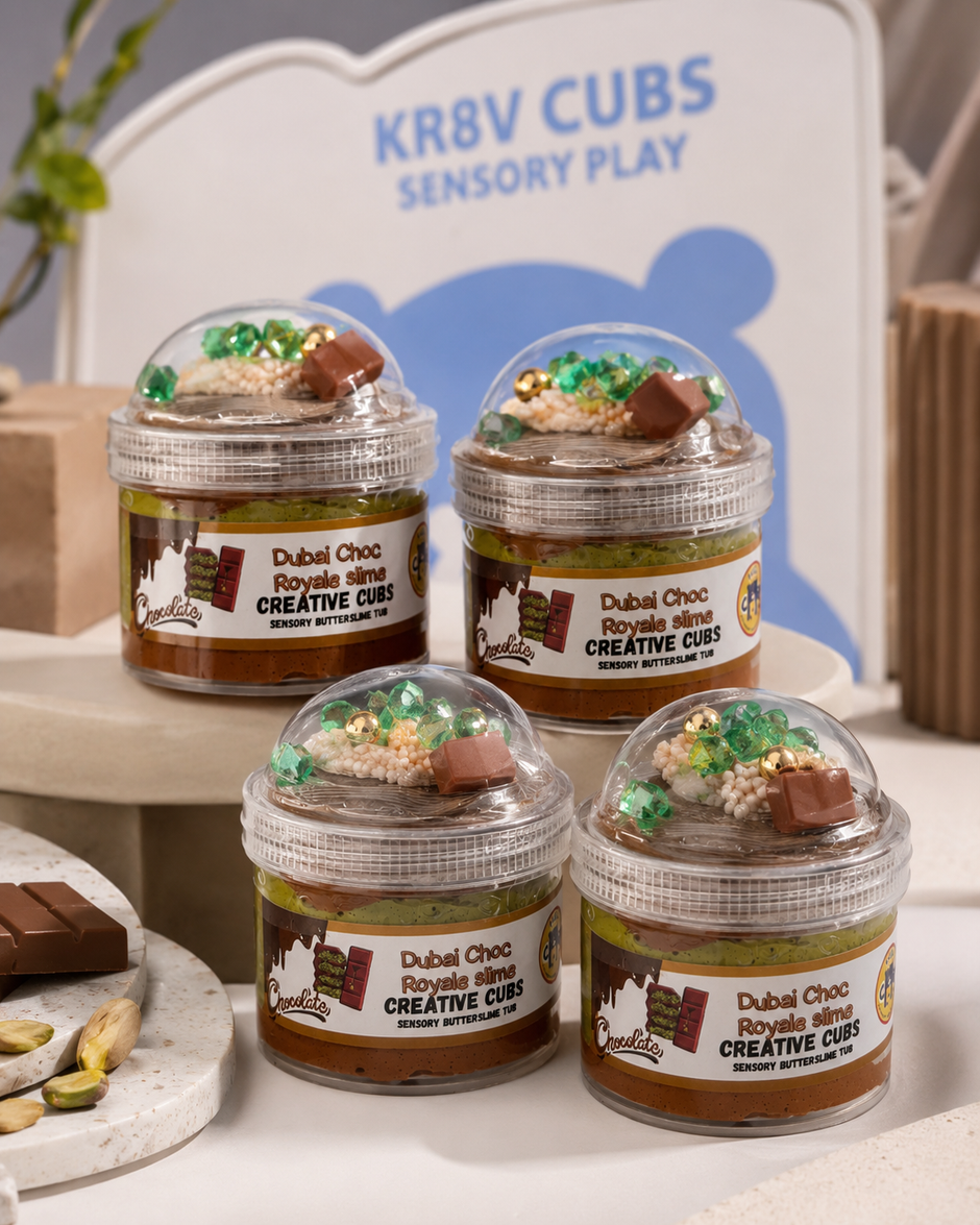 Dubai Chocolate Butter Slime
