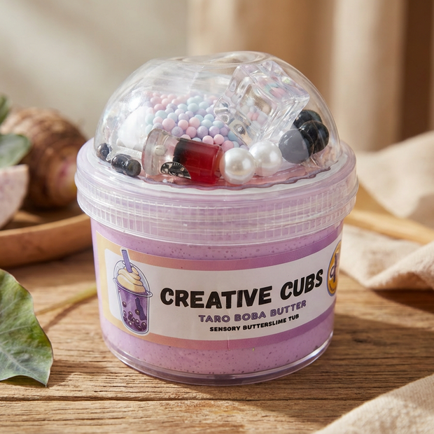 Boba Taro butter Slime