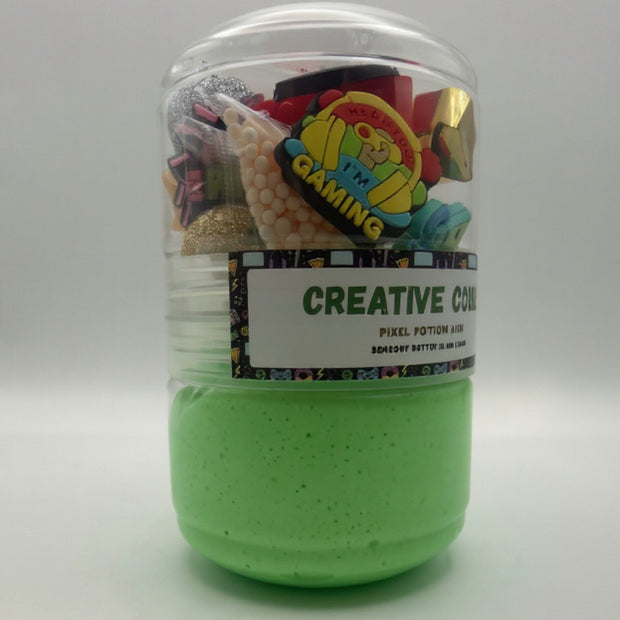 Butter Slime Jar - 🎮 Pixel Potion Gaming Theme